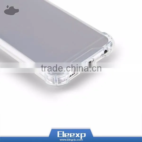 Pc Bumper Soft Clear Transparent Tpu Mobile Phone Case For Apple Iphone 6 6 Plus photo-3