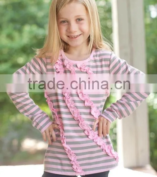 2015 New Sweet Kids Girls T-shirt Models Baby Children Toddler Natural Wholesale T-shirt photo-4
