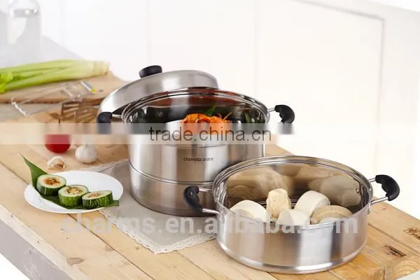 28cm Visible Stainless Steel Steam Pot photo-2
