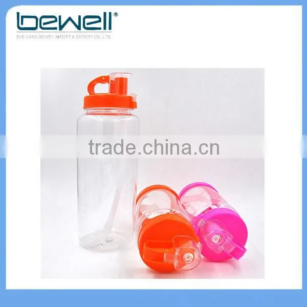 Food Grade Camping Plastic Bottle With Straw photo-3