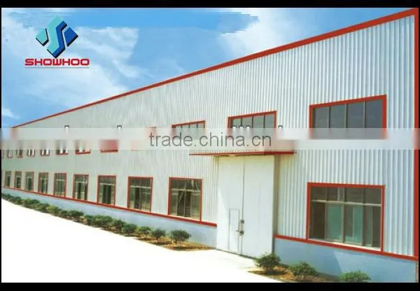 Ready-made Steel Structure Steel Frame Construction Workshop For Sale photo-4