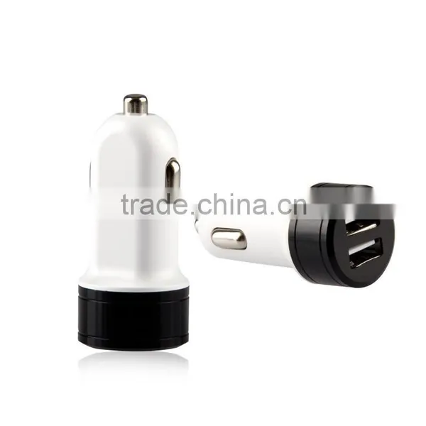 Custom Car Charger Adapter Portable Car Charger Dual Usb for Mobile Phone