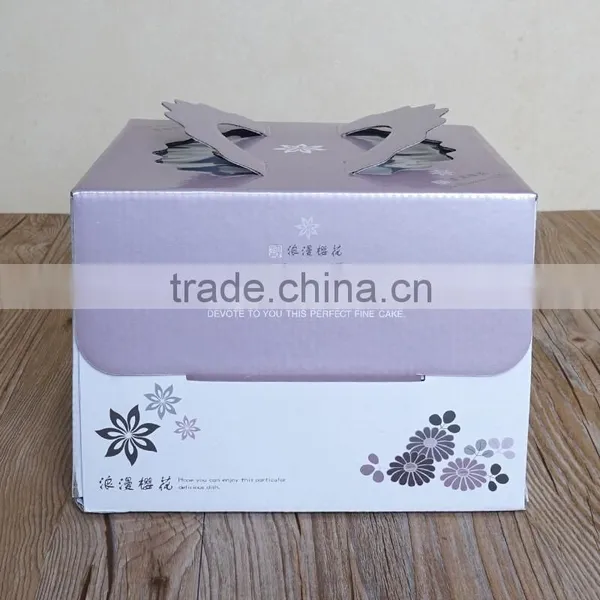 Wholesale Custom Cheap Wedding Cake Box Design photo-6