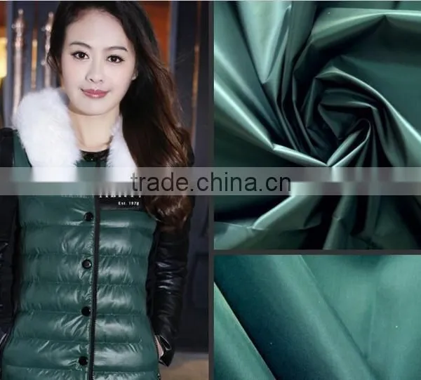 Factory Direct Wholesales 2013 Newly Design Polyester Taffeta Waterproof Fabric for Garment ,lining,jacket and Proof Coat