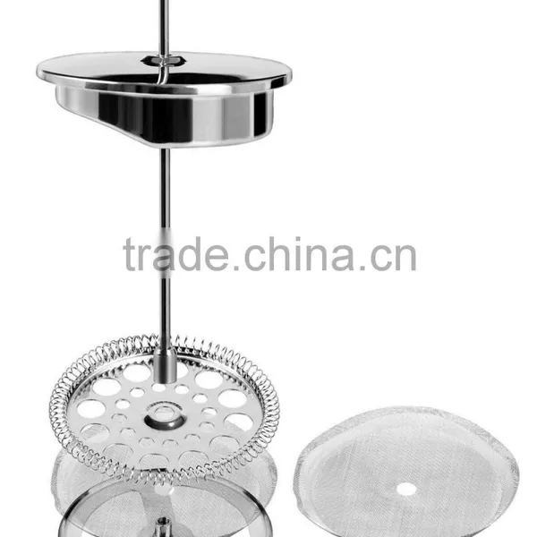 High Quality Stainless Steel French Coffee Press (0.35L,0.5L,0.8L,1.0L,1.5L) photo-5