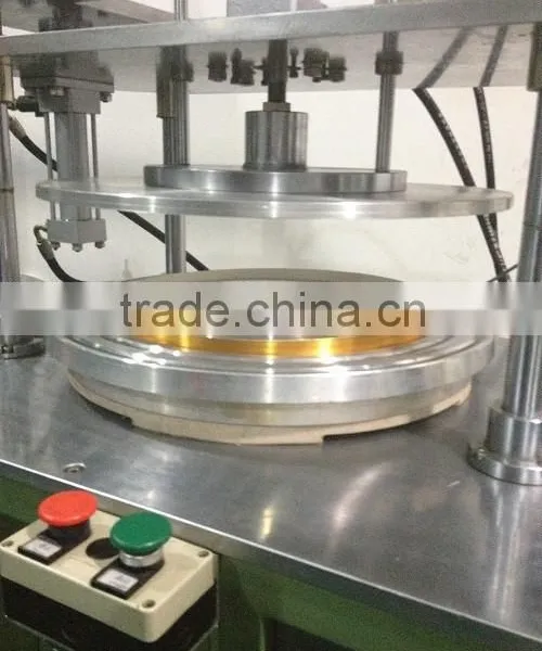 Semi Auto Cylinder Edge Curling Machine for Transparent Plastic photo-4