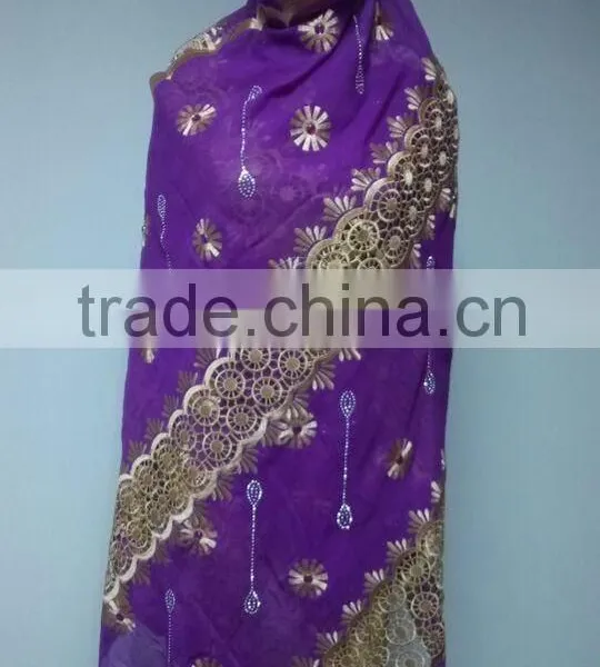 CSF-0416-3 Hot Sell Top Grade High Quality Muslim Hijab Scarf for Women photo-4