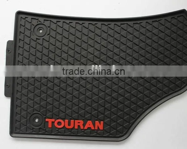 Wholesale Customized Full Set Position PVC Rubber Auto Car Floor Mats For VW TOURAN photo-4