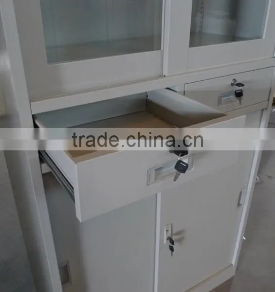 Office Steel Folding Storage File Cupboard With Two Drawer photo-4