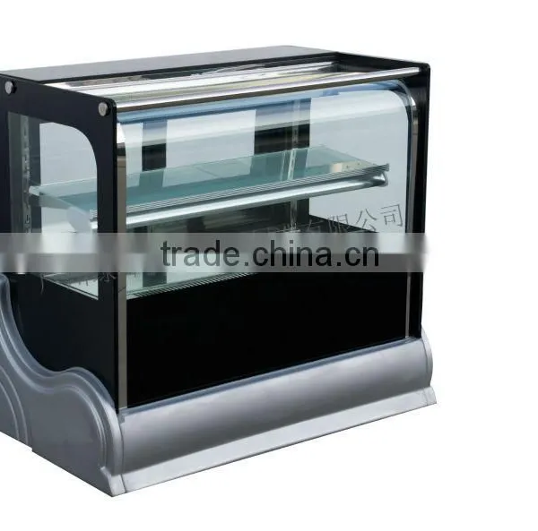 New Products Desktop Display Cake Showcase Refrigerator Can OEM