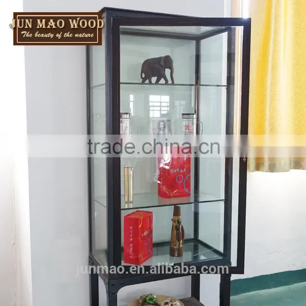 Chian Cheap Wholesale Antique Wine Glass Display Showcases photo-3