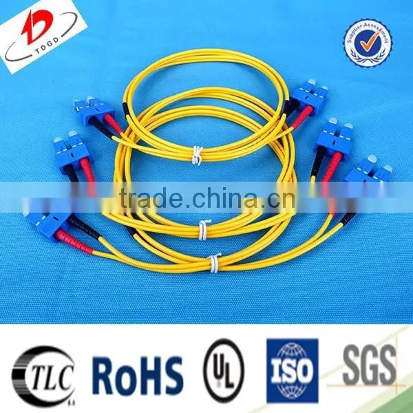 SC-SC/SM/DX/3M China Universal Fiber Optic Patch Cord