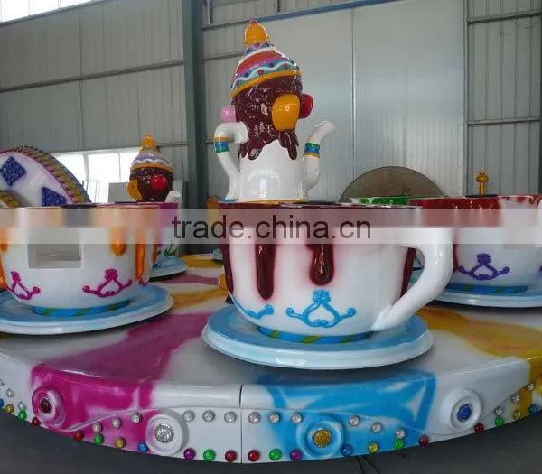 China Manufacturer High Quality Funny Amusement Park Rides, Rotating Coffee Cup Rides for Kids Quality Choice photo-5