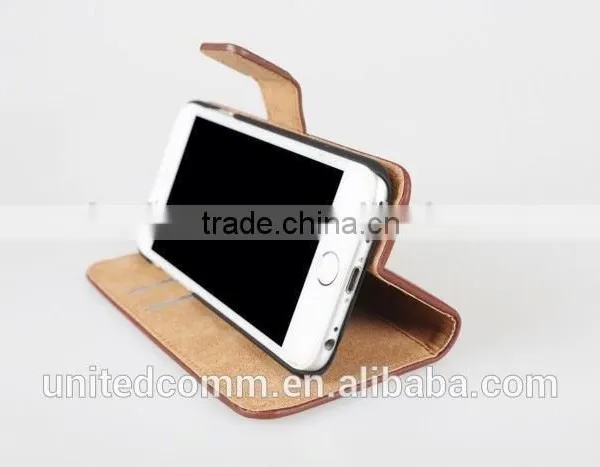 Multifunctional Genuine Leather Phone Casses Wallet Case photo-3