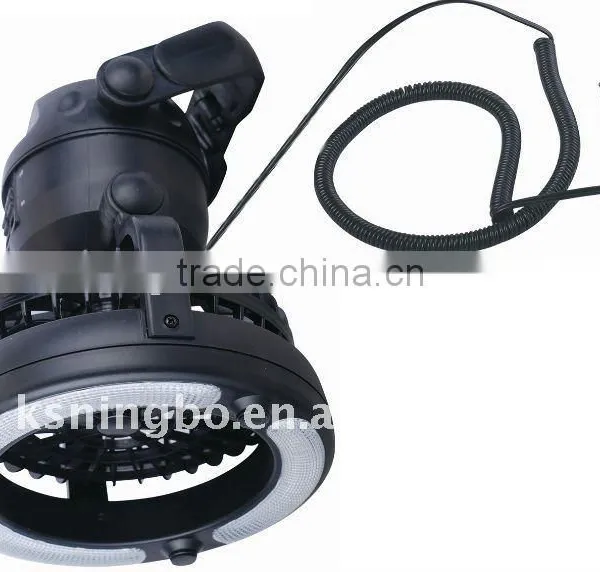LED Camping Fan Light, LED Tent Light With Fan, Fan Light, LED Light/fan Combo