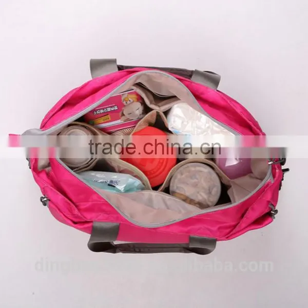 Simple Design Mommy Bag High Quality Nylon Diaper Bag Women's Travel Diaper Bag photo-2