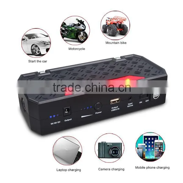16000mAh Emergency Power Bank Portable Battery Car Jump Starter photo-3