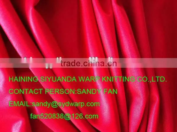 100% Polyester Mercerized Cloth for Clothes Use
