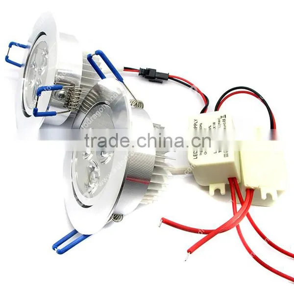 2015 Newest Hot Selling 3w Led Ceiling Light Dome Lamp 330lm Lighting for Barber Shop 90-240v photo-4