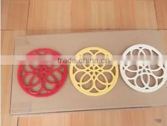 cast iron round table trivet