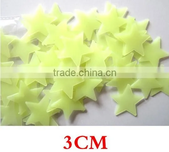 Hot Glow in the Dark Bedroom Sticker Wall Art Star Moon Decor DIY Stickers photo-3