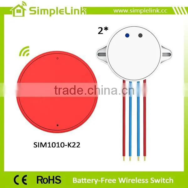 Self-powered RF FSK Remote Control Wireless Switch 220V photo-3