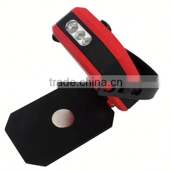 POPPAS B71 20SMD +3 Led Mini Magnetic Base Portable Pocket Led Work Lamp photo-6