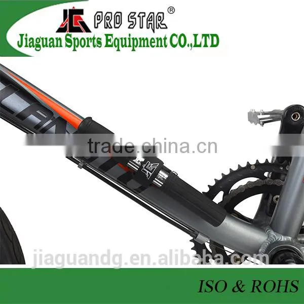 Hand Pump With Dust-cap and Solf Handle Bicycle Air Pump Smart Valve JG-1012 photo-5