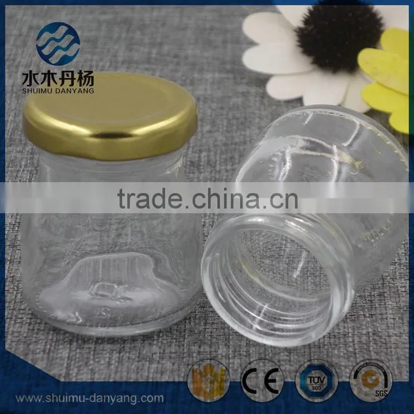 50ml Clear Food Grade Glass Jar Mini Honey Jar photo-3