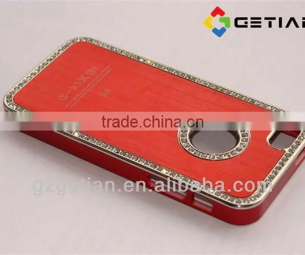 Crystal Bling Case for Iphone 5,solar Case for Iphone,crystal Hard Case for Iphone 5