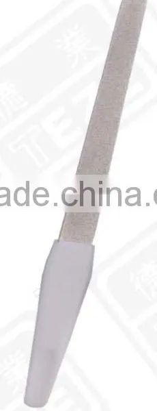 White Plastic Handle Nail File