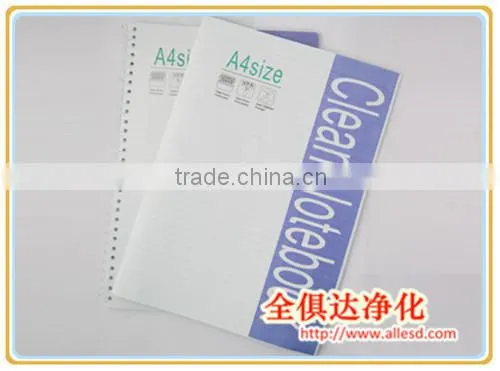 20P/50P Plastic Cover A4 Cleanroom Notebook photo-4