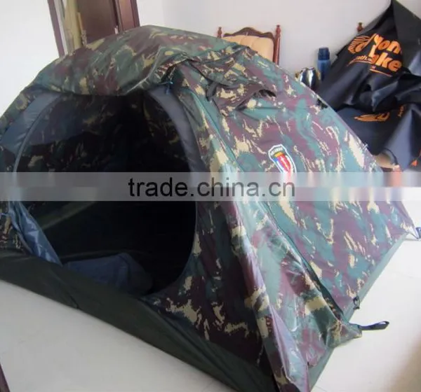 Aluminum Pole Nylon Material Army Double Layer Winter Tent photo-2