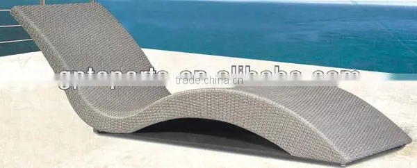 Garden Furniture Sun Lounger Outdoor Furniture Rattan Furniture Beach Bed Outoor Lounge Chair photo-3