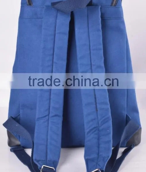 2016 Best Sales New Arrival Factory Made Canvas Backpack Brand New Design Daily Use Canvas Backpacks Laptop Day Backpack photo-5