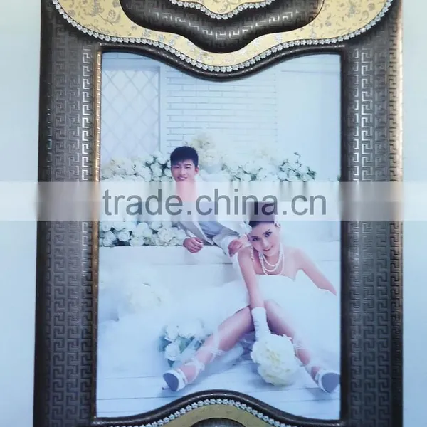 Fashional Wedding Photo Frame,custom Made Leather Photo Frames,plastic Picture Frame