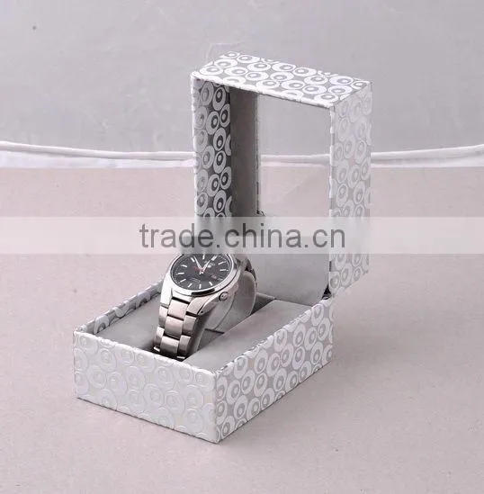 PU Leather Plastic Watch Case