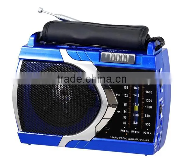 Classical AM FM Portable Radio With Tuning and Metal Antenna photo-2