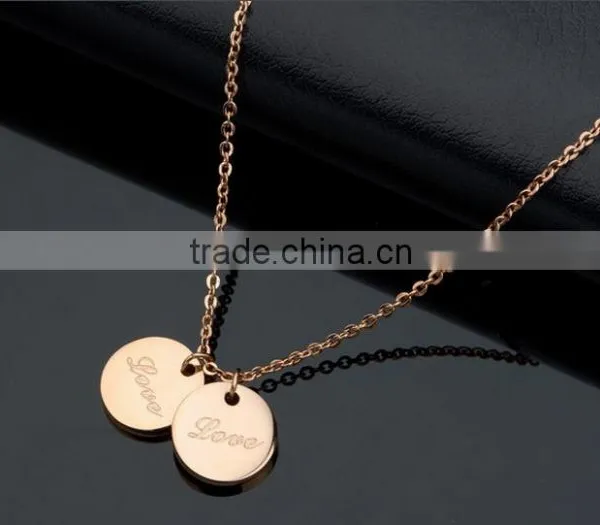 Unique Fashion Necklace Alphabet Pendant Designs /Letter Pendant/Silver Necklace photo-5