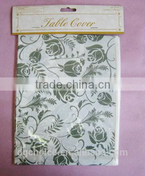 Best Selling Retail Cheap Table Cloth Custom Printed Plastic Table Cloth Made in China Merchandise