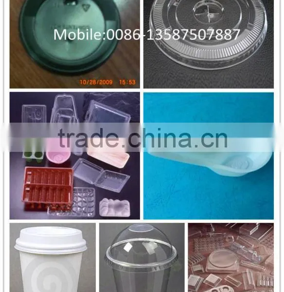 Automatic Plastic Lid Thermoforming Machine photo-3