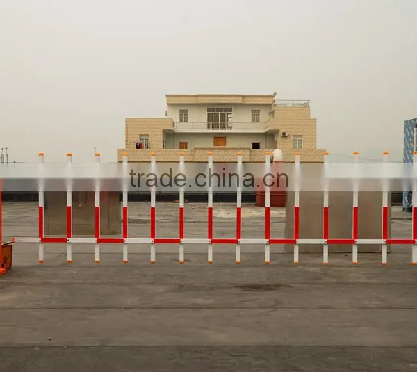 3-6 Seconds Running Time. China Top 3 Manufacturer Supplys Automatic Fence Traffic Barrier/Double Fence Gate photo-4
