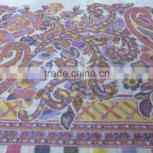 Cashmere Weived Animal Shawls Textile photo-2