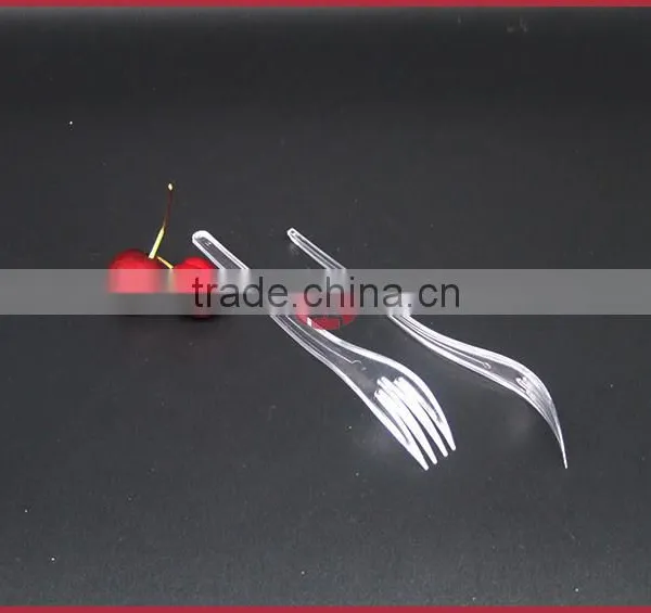 Disposable Plastic Fork Healthy Food Grade High Quality PP Material Tableware photo-5