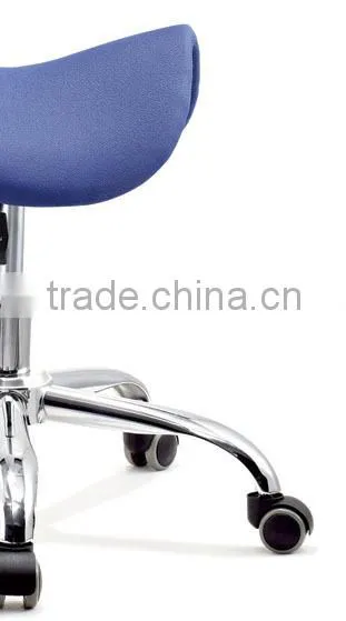 Modern Design Foldable Leather/fabric Saddle Stool photo-5