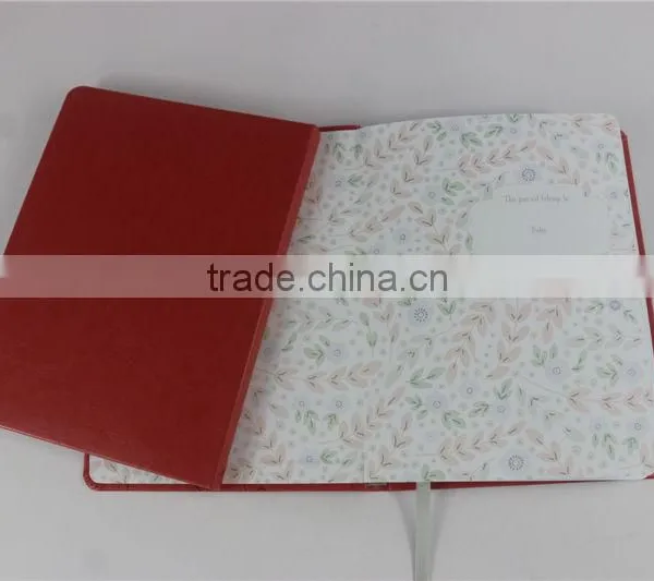 Promotional Custom Hardcover Notebook Diary Journal Stationary photo-2