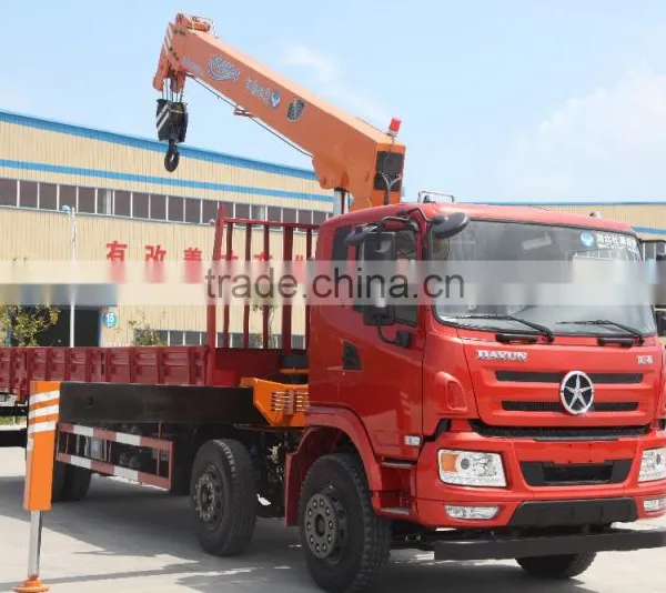 12 Ton Truck Mounted Crane SQ12S4 on Sale 300 Kn.m at 2.5 m Crane Truck High Quality Truck Crane photo-5