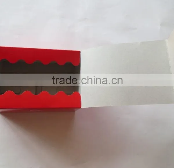 Low Cost and Hot Sale Offset Print White Board Cake Box Made in China photo-2