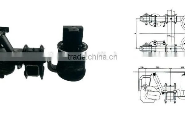 American Leaf-spring Type Air Suspension/trailer Suspension photo-2