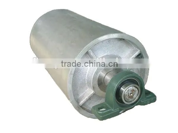 Permanent magnetic drum pulley